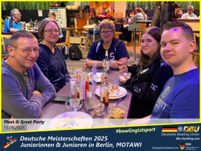 Foto des Albums: Fotoalbum 1 von den Deutschen Meisterschaften 2025 der Juniorinnen & Junioren (U23) in Berlin, Bowlingcenter MOTAWI