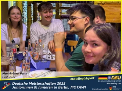 Foto des Albums: Fotoalbum 1 von den Deutschen Meisterschaften 2025 der Juniorinnen & Junioren (U23) in Berlin, Bowlingcenter MOTAWI
