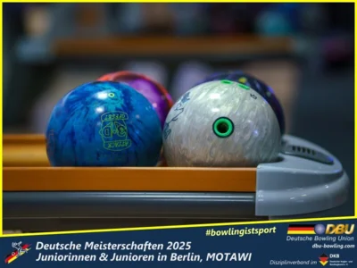 Foto des Albums: Fotoalbum 1 von den Deutschen Meisterschaften 2025 der Juniorinnen & Junioren (U23) in Berlin, Bowlingcenter MOTAWI