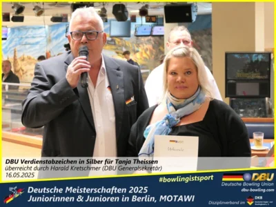 Foto des Albums: Fotoalbum 2 von den Deutschen Meisterschaften 2025 der Juniorinnen & Junioren (U23) in Berlin, Bowlingcenter MOTAWI