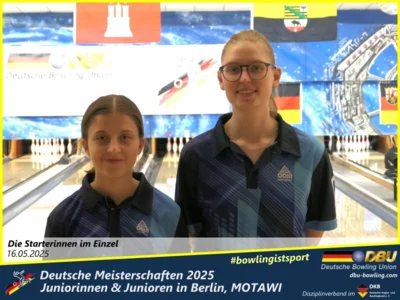 Foto des Albums: Fotoalbum 2 von den Deutschen Meisterschaften 2025 der Juniorinnen & Junioren (U23) in Berlin, Bowlingcenter MOTAWI
