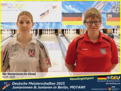 Foto des Albums: Fotoalbum 2 von den Deutschen Meisterschaften 2025 der Juniorinnen & Junioren (U23) in Berlin, Bowlingcenter MOTAWI