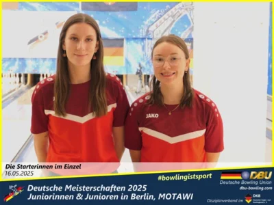 Foto des Albums: Fotoalbum 2 von den Deutschen Meisterschaften 2025 der Juniorinnen & Junioren (U23) in Berlin, Bowlingcenter MOTAWI