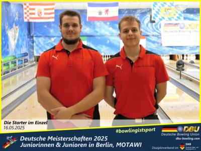 Foto des Albums: Fotoalbum 2 von den Deutschen Meisterschaften 2025 der Juniorinnen & Junioren (U23) in Berlin, Bowlingcenter MOTAWI