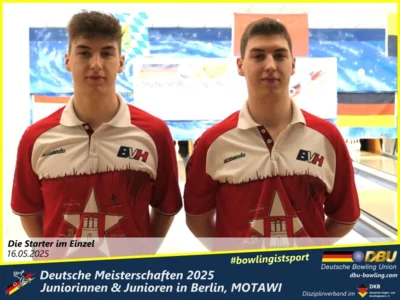 Foto des Albums: Fotoalbum 2 von den Deutschen Meisterschaften 2025 der Juniorinnen & Junioren (U23) in Berlin, Bowlingcenter MOTAWI