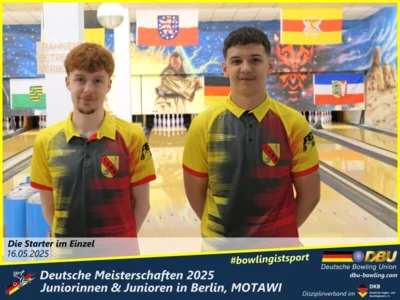 Foto des Albums: Fotoalbum 2 von den Deutschen Meisterschaften 2025 der Juniorinnen & Junioren (U23) in Berlin, Bowlingcenter MOTAWI