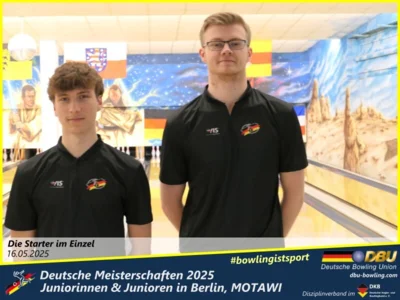 Foto des Albums: Fotoalbum 2 von den Deutschen Meisterschaften 2025 der Juniorinnen & Junioren (U23) in Berlin, Bowlingcenter MOTAWI