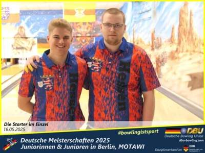 Foto des Albums: Fotoalbum 2 von den Deutschen Meisterschaften 2025 der Juniorinnen & Junioren (U23) in Berlin, Bowlingcenter MOTAWI