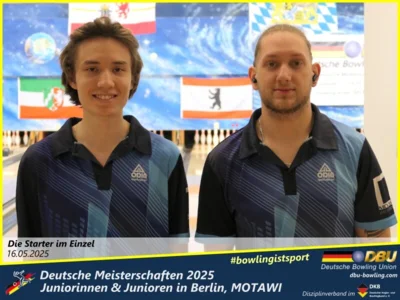 Foto des Albums: Fotoalbum 2 von den Deutschen Meisterschaften 2025 der Juniorinnen & Junioren (U23) in Berlin, Bowlingcenter MOTAWI