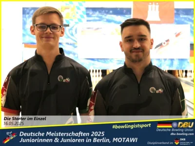 Foto des Albums: Fotoalbum 2 von den Deutschen Meisterschaften 2025 der Juniorinnen & Junioren (U23) in Berlin, Bowlingcenter MOTAWI
