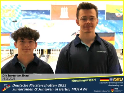 Foto des Albums: Fotoalbum 2 von den Deutschen Meisterschaften 2025 der Juniorinnen & Junioren (U23) in Berlin, Bowlingcenter MOTAWI