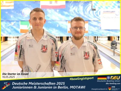 Foto des Albums: Fotoalbum 2 von den Deutschen Meisterschaften 2025 der Juniorinnen & Junioren (U23) in Berlin, Bowlingcenter MOTAWI