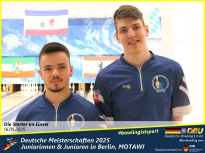 Foto des Albums: Fotoalbum 2 von den Deutschen Meisterschaften 2025 der Juniorinnen & Junioren (U23) in Berlin, Bowlingcenter MOTAWI