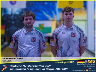 Foto des Albums: Fotoalbum 2 von den Deutschen Meisterschaften 2025 der Juniorinnen & Junioren (U23) in Berlin, Bowlingcenter MOTAWI