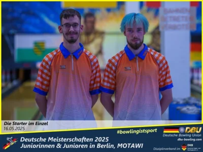 Foto des Albums: Fotoalbum 2 von den Deutschen Meisterschaften 2025 der Juniorinnen & Junioren (U23) in Berlin, Bowlingcenter MOTAWI
