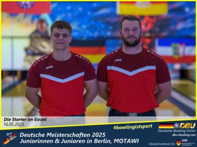 Foto des Albums: Fotoalbum 2 von den Deutschen Meisterschaften 2025 der Juniorinnen & Junioren (U23) in Berlin, Bowlingcenter MOTAWI