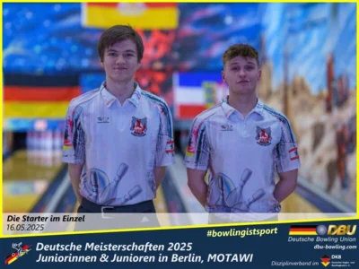 Foto des Albums: Fotoalbum 2 von den Deutschen Meisterschaften 2025 der Juniorinnen & Junioren (U23) in Berlin, Bowlingcenter MOTAWI