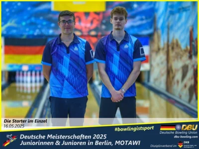 Foto des Albums: Fotoalbum 2 von den Deutschen Meisterschaften 2025 der Juniorinnen & Junioren (U23) in Berlin, Bowlingcenter MOTAWI