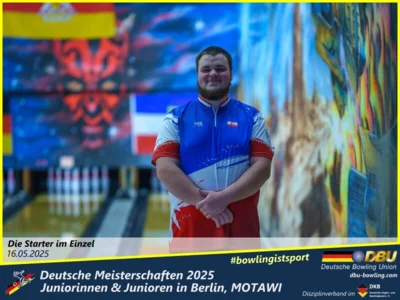 Foto des Albums: Fotoalbum 2 von den Deutschen Meisterschaften 2025 der Juniorinnen & Junioren (U23) in Berlin, Bowlingcenter MOTAWI