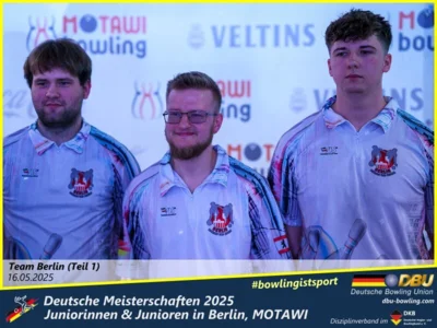 Foto des Albums: Fotoalbum 2 von den Deutschen Meisterschaften 2025 der Juniorinnen & Junioren (U23) in Berlin, Bowlingcenter MOTAWI