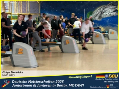 Foto des Albums: Fotoalbum 2 von den Deutschen Meisterschaften 2025 der Juniorinnen & Junioren (U23) in Berlin, Bowlingcenter MOTAWI