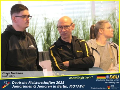 Foto des Albums: Fotoalbum 2 von den Deutschen Meisterschaften 2025 der Juniorinnen & Junioren (U23) in Berlin, Bowlingcenter MOTAWI