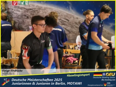 Foto des Albums: Fotoalbum 2 von den Deutschen Meisterschaften 2025 der Juniorinnen & Junioren (U23) in Berlin, Bowlingcenter MOTAWI