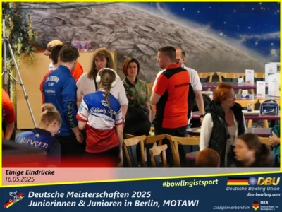 Foto des Albums: Fotoalbum 2 von den Deutschen Meisterschaften 2025 der Juniorinnen & Junioren (U23) in Berlin, Bowlingcenter MOTAWI