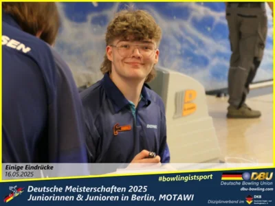 Foto des Albums: Fotoalbum 2 von den Deutschen Meisterschaften 2025 der Juniorinnen & Junioren (U23) in Berlin, Bowlingcenter MOTAWI