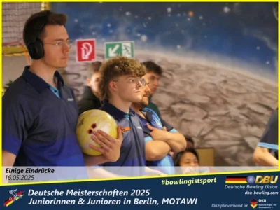 Foto des Albums: Fotoalbum 2 von den Deutschen Meisterschaften 2025 der Juniorinnen & Junioren (U23) in Berlin, Bowlingcenter MOTAWI