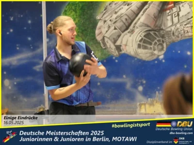 Foto des Albums: Fotoalbum 2 von den Deutschen Meisterschaften 2025 der Juniorinnen & Junioren (U23) in Berlin, Bowlingcenter MOTAWI