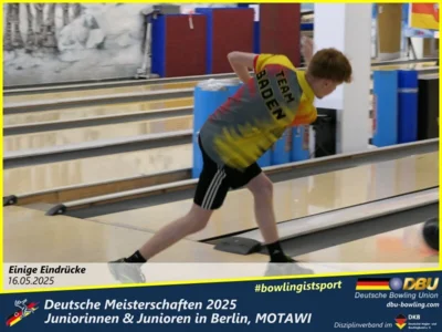 Foto des Albums: Fotoalbum 2 von den Deutschen Meisterschaften 2025 der Juniorinnen & Junioren (U23) in Berlin, Bowlingcenter MOTAWI