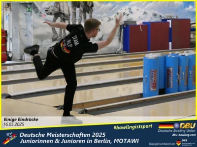 Foto des Albums: Fotoalbum 2 von den Deutschen Meisterschaften 2025 der Juniorinnen & Junioren (U23) in Berlin, Bowlingcenter MOTAWI