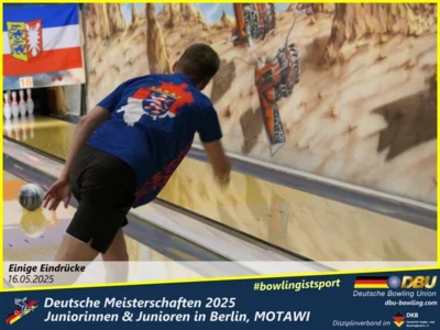 Foto des Albums: Fotoalbum 2 von den Deutschen Meisterschaften 2025 der Juniorinnen & Junioren (U23) in Berlin, Bowlingcenter MOTAWI