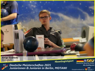 Foto des Albums: Fotoalbum 2 von den Deutschen Meisterschaften 2025 der Juniorinnen & Junioren (U23) in Berlin, Bowlingcenter MOTAWI