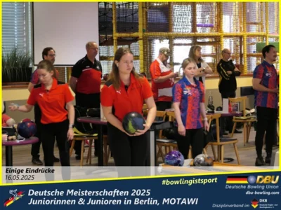 Foto des Albums: Fotoalbum 2 von den Deutschen Meisterschaften 2025 der Juniorinnen & Junioren (U23) in Berlin, Bowlingcenter MOTAWI