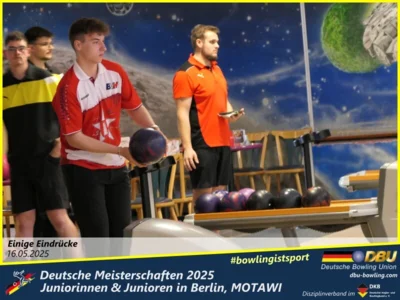 Foto des Albums: Fotoalbum 2 von den Deutschen Meisterschaften 2025 der Juniorinnen & Junioren (U23) in Berlin, Bowlingcenter MOTAWI