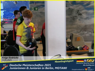 Foto des Albums: Fotoalbum 2 von den Deutschen Meisterschaften 2025 der Juniorinnen & Junioren (U23) in Berlin, Bowlingcenter MOTAWI