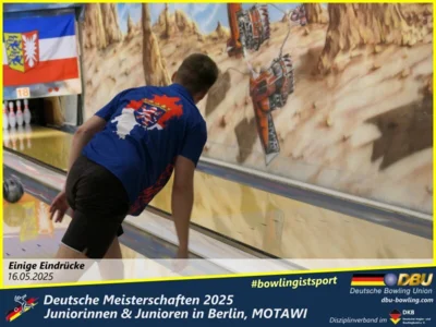 Foto des Albums: Fotoalbum 2 von den Deutschen Meisterschaften 2025 der Juniorinnen & Junioren (U23) in Berlin, Bowlingcenter MOTAWI