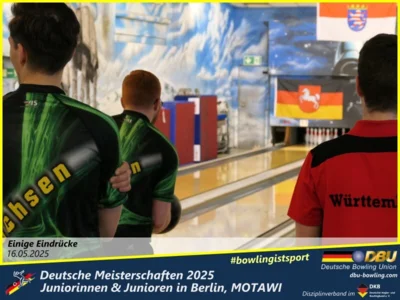 Foto des Albums: Fotoalbum 2 von den Deutschen Meisterschaften 2025 der Juniorinnen & Junioren (U23) in Berlin, Bowlingcenter MOTAWI