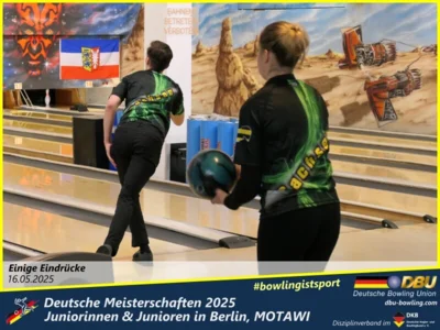 Foto des Albums: Fotoalbum 2 von den Deutschen Meisterschaften 2025 der Juniorinnen & Junioren (U23) in Berlin, Bowlingcenter MOTAWI