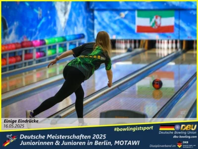 Foto des Albums: Fotoalbum 2 von den Deutschen Meisterschaften 2025 der Juniorinnen & Junioren (U23) in Berlin, Bowlingcenter MOTAWI