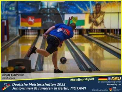 Foto des Albums: Fotoalbum 2 von den Deutschen Meisterschaften 2025 der Juniorinnen & Junioren (U23) in Berlin, Bowlingcenter MOTAWI