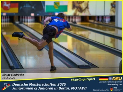 Foto des Albums: Fotoalbum 2 von den Deutschen Meisterschaften 2025 der Juniorinnen & Junioren (U23) in Berlin, Bowlingcenter MOTAWI