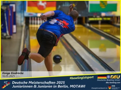 Foto des Albums: Fotoalbum 2 von den Deutschen Meisterschaften 2025 der Juniorinnen & Junioren (U23) in Berlin, Bowlingcenter MOTAWI