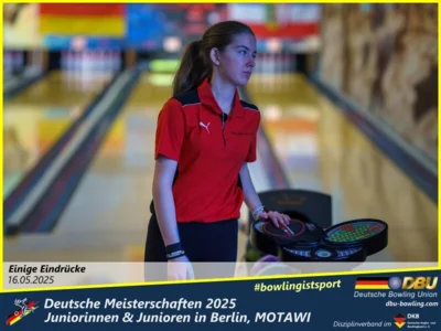 Foto des Albums: Fotoalbum 2 von den Deutschen Meisterschaften 2025 der Juniorinnen & Junioren (U23) in Berlin, Bowlingcenter MOTAWI
