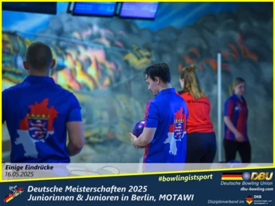 Foto des Albums: Fotoalbum 2 von den Deutschen Meisterschaften 2025 der Juniorinnen & Junioren (U23) in Berlin, Bowlingcenter MOTAWI