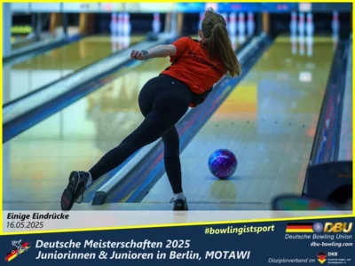 Foto des Albums: Fotoalbum 2 von den Deutschen Meisterschaften 2025 der Juniorinnen & Junioren (U23) in Berlin, Bowlingcenter MOTAWI