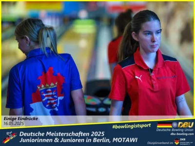 Foto des Albums: Fotoalbum 2 von den Deutschen Meisterschaften 2025 der Juniorinnen & Junioren (U23) in Berlin, Bowlingcenter MOTAWI