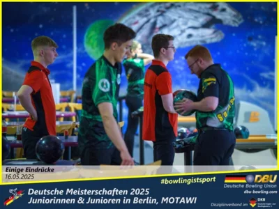 Foto des Albums: Fotoalbum 2 von den Deutschen Meisterschaften 2025 der Juniorinnen & Junioren (U23) in Berlin, Bowlingcenter MOTAWI